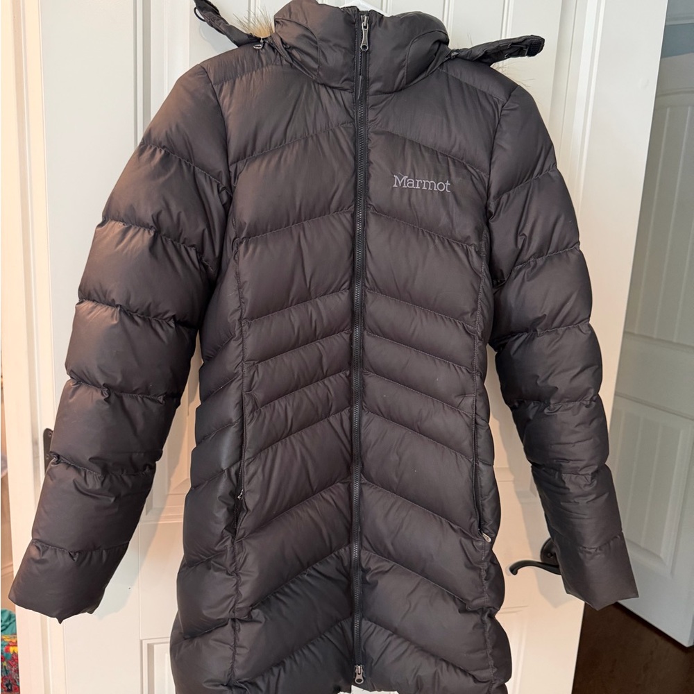 Marmot Charcoal Quilted Jacket